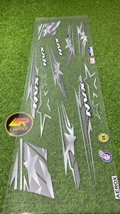 STRIPING AROX NEW NVX 155 MOTIF BINTANG VARIASI COLOR NEW BAHAN BENING UV