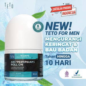 Teto Antiperspirant Roll On 20ml - For Men