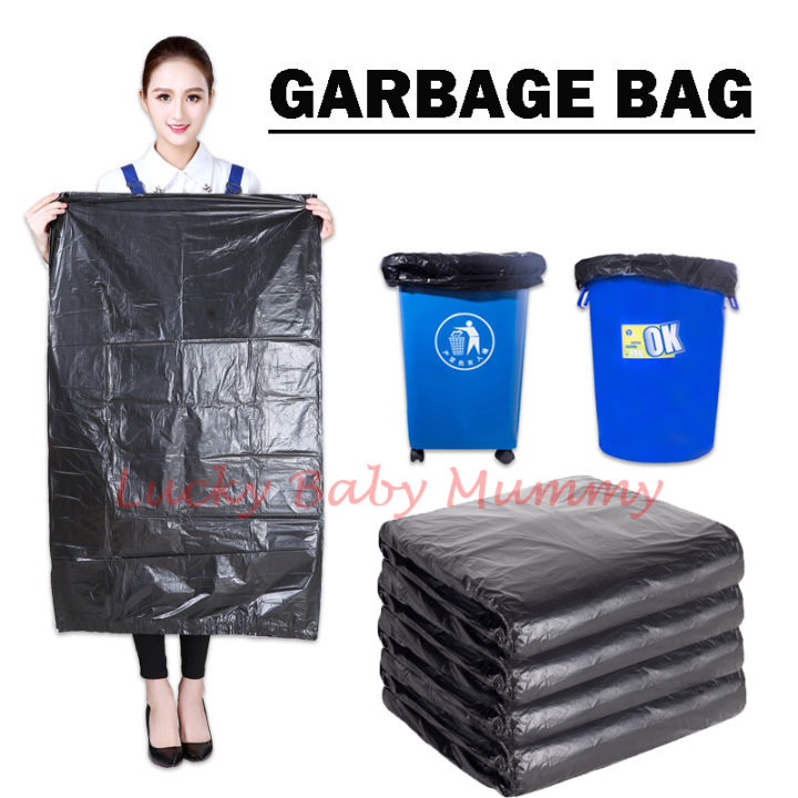 BLACK and Food Waste Large Dustbin Liners / Garbage Bags / Bin Liner