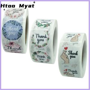 tantuoye Nhãn dán hình hoa Thank You nhãn dán đóng gói quà tặng tiệc sinh nhật đám cưới