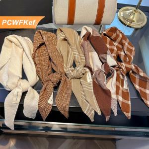 【PCWFKef】 Mới Len Dệt Kim Dệt Kim Khăn Đa Chức Năng Ấm Tam Giác Khăn Phụ Nữ Khăn trùm đầu Mùa Đông Ấm Áp Đan Khăn Quàng Cổ Tóc Bọc