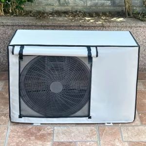 MINIFELE 262 Oxford Fabric Air Conditioning Cover Multi-sizes Waterproof Protective Dust Cover Main Unit Case Waterproof Sunscreen Cover Outdoor