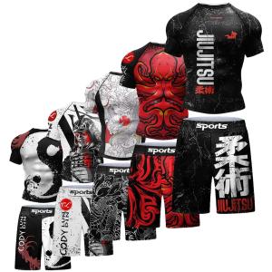 [Local Stock] VCC Cody Lundin Short Sleeve Pink Mens Jiu Jitsu BJJ No Gi Rash Guard Sublimation Men Running Training T-shirts Strech Fitness Tees