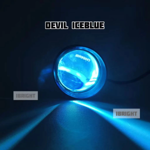 IBRIGHT C990 - Sepasang Foglamp Honda & Toyota Universal 3inc Blue Lens