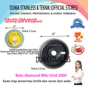 Batu diamond blitz grid 2000 gosok poles batu mulia