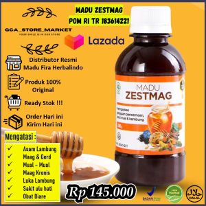 PROMO - Madu ZESTMAG Original Madu Herbal Atasi Sakit Maag Lambung Dan Penurun Asam Lambung