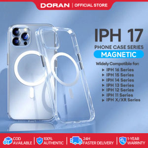 DORAN Original Magnetic Magsafe Phone Case For iPhone 11/11pro/12 13 14 promax Transparent Fall prevention Antifouling
