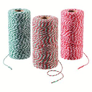 100Meters/roll Cotton String Gift Wrap String Bread Cotton String Gift Wrap Christmas Decorations