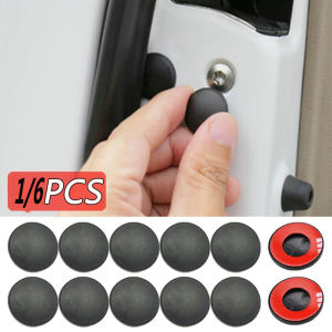 [CCWOLF] 1/6Pcs Phổ Cửa Xe Vít Bảo Vệ Dán Chống Gỉ Miếng Đệm Không Thấm Nước Cap Door Nuts Bìa Tự Động Phụ Kiện