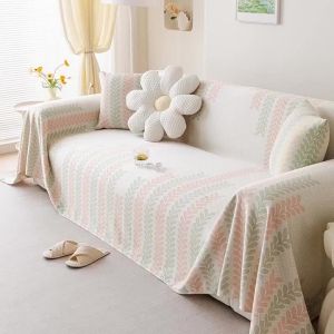 Cool Feeling Summer Sofa Cover Soft Skin-friendly Breathable Couch Covers Multi-functional Sofa Towel Shawl Blanket