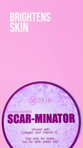 Skin Sensation Scarminator Cream 40g Scar Remover Peklat Remover Stretch Mark & Pimple Mark