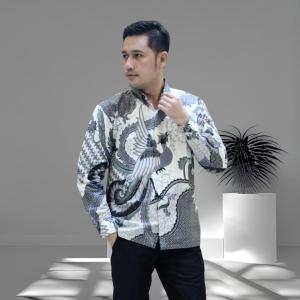 Kemeja Batik Pria Dewasa Lengan Panjang Batik Cowok Modern Premium Full Furing Batik Solo
