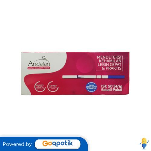 Andalan Pregnancy Test Pack Box 50 Pcs | Lazada Indonesia