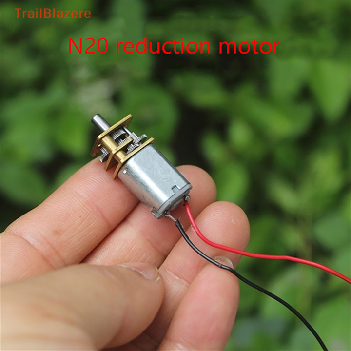 Motore Ad Ingranaggi In Metallo Micro N20 Con Albero Di Usca Lungo 66 Mm A Bassa Velocà CC 3 V-6 V 30-65 Giri/min - Foto 3