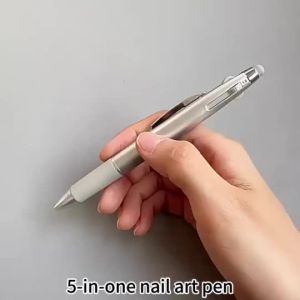Kit-1PC / 2 Chiếc Chuyên Nghiệp 5 Trong 1 DIY Nail Point Pen Nhiều Kích Thước Sơn Móng Tay Dụng Cụ Làm Móng Phụ Kiện Kim Cương Giả Picker