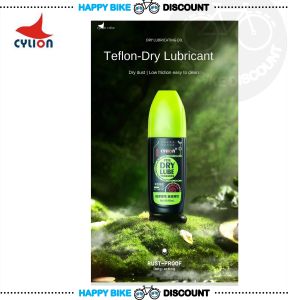 Cylion Racer Series Teflon Dry Bicycle Bike Chain Lube Oil Lubricant Grease 60ml Degreaser Chain Cleaner 500ml