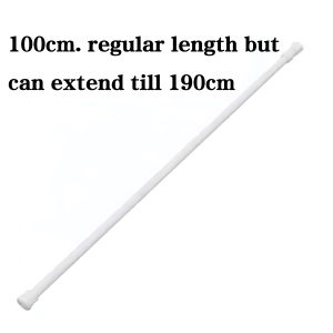 Extendable Adjustable Punch-Free Multifunction Shower Curtain Wall Adhesive Chest ClosetHanging Rod