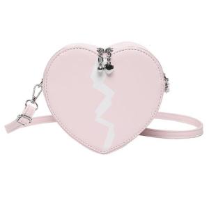 Practical Heart Shape Phone Bag Shoulder Bags Satchel Travel Crossbody Purse with Adjustable Strap For Everyday Use