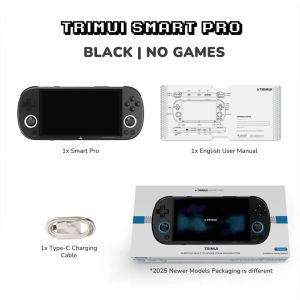 【SG】 TRIMUI Smart Pro 256G Handheld Game Console Open Linux 26 Emulators RGB Analog Sticks 5" HD