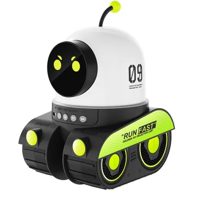 Oldlaiben Đèn chiếu sao robot 3in1 máy chiếu bầu trời sao xoay 360 bluetooth loa tích hợp đèn ngủ phòng ngủ quà tặng lễ