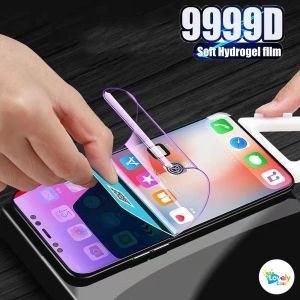 ♥Ready Stock【Hydrogel Film】Ready Stock Huawei Nova 7i 7se 7Pro 5T 4e 4 3e 3i 2s Mate 30 20 10 Pro P30 P20 P10 Pro Honor 8X Purple Light Hydrogel Film All-inclusive Explosion-proof Soft Film