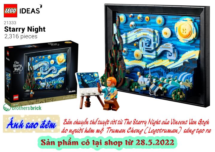 LEGO 21333 Vincent van Gogh - The Starry Night, 5702017189840