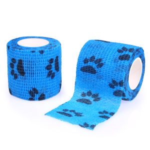 2025 Self-Adhesive Elastic Bandage Non-Woven Fabric Student Finger Guard Tape Sports  Bandage Elastic Self-Adhesive Bandage Customizable