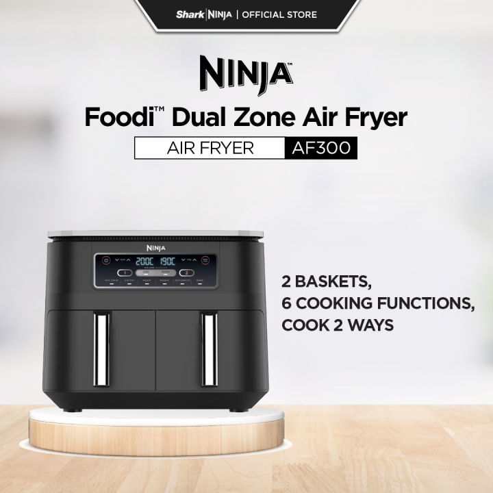 Ninja Foodi Dual Zone Digital Air Fryer Drawers 6-in-1 Uses