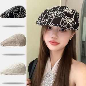 LIGHTER Street Style Spicy Girls Berets Y2k Sun Protective Vintage Painter Hats Casual Korean Style Newsboy Caps Female