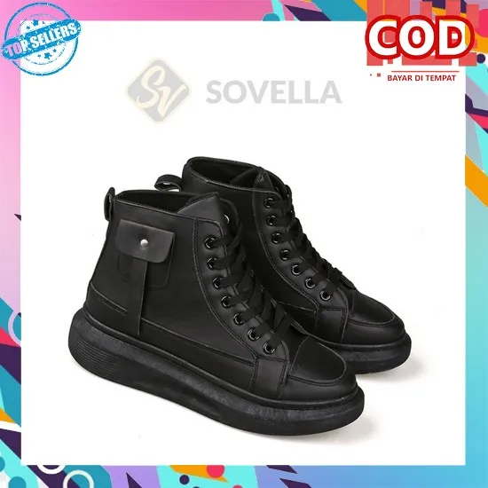 Sepatu Boots Wanita Import Cewek Kekinian Viral Perempuan Dewasa Tinggi  Remaja Korea Murah Korean Style Terbaru 2021 Casual Santai Keren Sovella