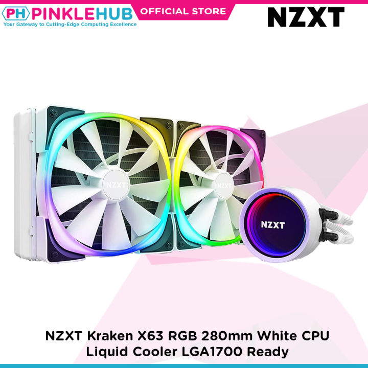 NZXT KRAKEN X63 RGB ホワイト - PC用ファン・クーラー