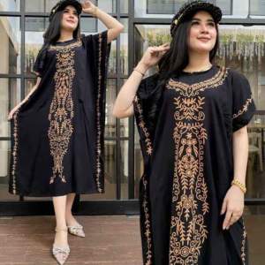 Daster Wanita Lengan Pendek Anak Perempuan Rayon Premium Batik Cap Malaman Pekalongan Tali Belakang Kantong Samping Adem Kekinian Remaja LD 110 Busui Terbaru Murah Cuci Gudang Baju Tidur Wanita Anak Perempuan Pakaian Santai Terbaru 7