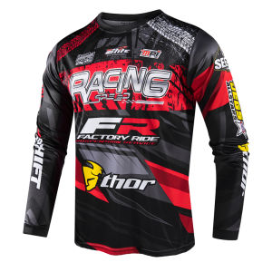 【BUY 1 TAKE 1】Mens Quick Dry Custom Motorcycle Riding Jersey Long Sleeve Motocross Racing Sports Shirt COD Summer