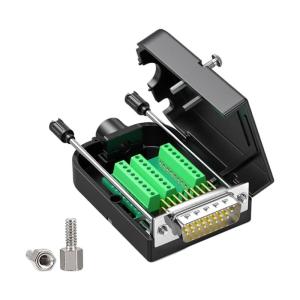 Industrial DB26 Terminal Adapter Module Coppered Contacts Not Need Soldering Screw Lock Wiring