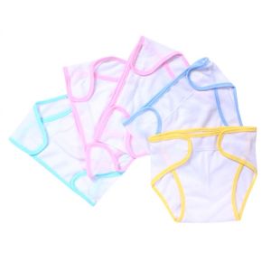 Set 10 Tã vải tã dán sơ sinh cotton Baby/ Minh Hoàng Size 123 cho bé từ sơ sinh - 8kg| Chất vải mềm mịn thoáng khí Miếng dán bo tròn mềm
