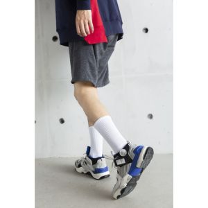 Tất Trơn  Cổ Cao 22-25CM  Nam Nữ Hai Màu Đen Trắng