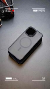 Ốp Nhám Hỗ Trợ Sạc Không Dây Bảo Vệ Camera Cho Điện Thoại iPhone 17 Pro Max 16 15 14 13 Njoyshop