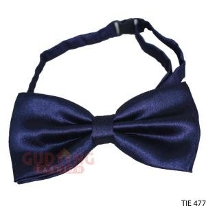 Dasi Kupu Kupu Pria Motif Susun - Hitam