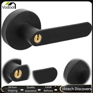 【Vodool】 Heavy Duty Door Locking Lever Reversible Right Left Sided Doors for Home Privacy