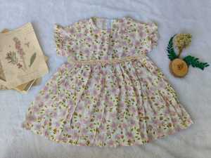 Dress bayi usia 3-12 bulan II baju bayi perempuan lucu II dress rayon anak