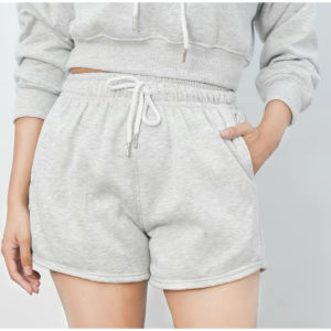 Oct-Mighty - Celana Pendek WANITA Hot Pants Sweat Cargo Boarshort Bahan Premium Tebal Short Pants Santai