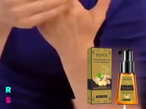 Eelhoe Ginger Body Sculpting Massage Essential Oil Lymphatic Drainage Therapy 70ml Natural Ginger Oil Lymphatic Drainage Therapy Anti Aging Plant Essential Oil Promote Metabolism Full Body Slim Massage Oils (70ml)
