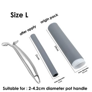 ArtLiving Silicone Pan Handle Sleeve Pot Handle Heat Insulation CoverPot Handle Cover