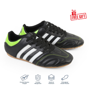 [FREE GIFT] Catenzo - CNS 058 Sepatu Futsal Anak Laki lakiHitam