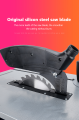 【Super Sale】DEKES Professional Table Saw machine for wood,8" 250mm1800W bench saw cutting machine with blade included ,can be 45 degree angle multifunctional small chainsaw woodworking machinery sawing wood panels power tools compatible with wood surfac. 