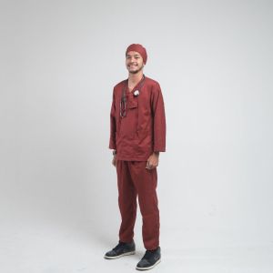 [FREE BORDIR NAMA] Baju OK Toyobo Scrub Lengan Panjang Baju Medis Lengan Panjang Bahan Toyobo CHAPTER 2