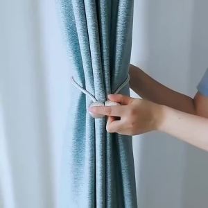 Magnet Curtain Buckle Tiebacks Curtain Clips No Punch Modern Curtain Accessories Pearl Magnetic Ball Home Decoration Accessories2026