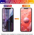 Screen Replacement for iPhone Xs Max 6.5', 3D Touch Display Full Repair kit, Digitizer Assembly with Tools Set, Tempered Glass, Instruction. 