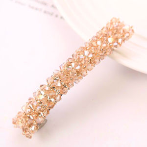 C.three Simple Hair Clip Crystal Fish Wire Woven Spring Clip Trendy Headdress Women