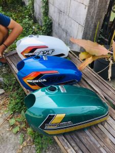 Tangki honda cb 100 honda cb 100 warna putih glossy